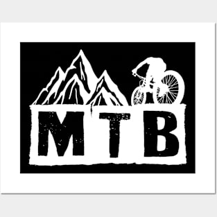 Mountain Bike Posters and Art